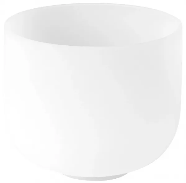 Sela 9" Crystal Singing Bowl Frosted A - 440 Hz