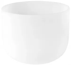 Sela 11" Crystal Singing Bowl Frosted F - 440 Hz