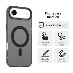 Techsuit CandyCase MagSafe, iPhone Air, čierny