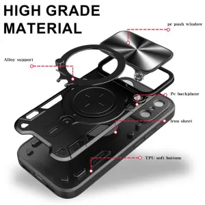 Techsuit CamGuard Pro, iPhone 17 Pro, čierny
