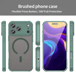 Techsuit HaloFrost II MagSafe, iPhone 17 Pro Max, zelený