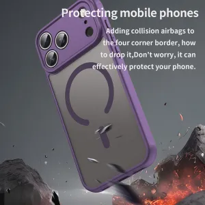Techsuit HaloFrost II MagSafe, iPhone 17 Pro Max, fialové