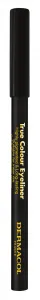 Dermacol True Colour Eyeliner dlhotrvajúca ceruzka na oči odtieň 01 Black 4 g