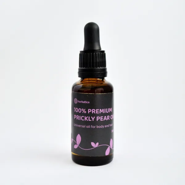 Opunciový 100% BIO prírodný za studena lisovaný olej 30ml - Herbatica