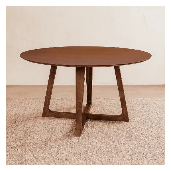 Elvisia Jedálenský stôl HELLERUP | orech 137 cm