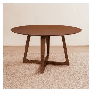 Elvisia Jedálenský stôl HELLERUP | orech 137 cm