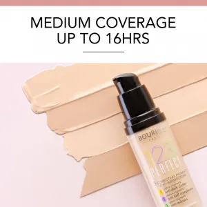 Bourjois 123 Perfect tekutý make-up pre perfektný vzhľad odtieň 51 Vanille Clair SPF 10 30 ml