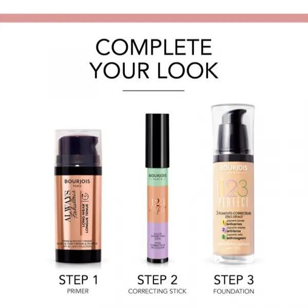 Bourjois 123 Perfect tekutý make-up pre perfektný vzhľad odtieň 52 Vanille SPF 10 30 ml