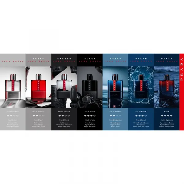 Prada Luna Rossa Carbon toaletná voda pre mužov 100 ml