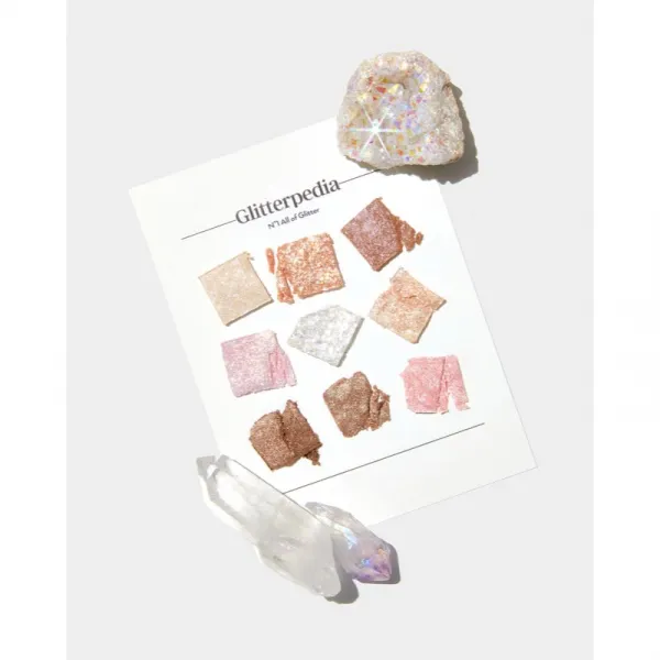 Unleashia Glitterpedia Eye Palette paletka očných tieňov odtieň No.1 All Of Glitter 6.2 g