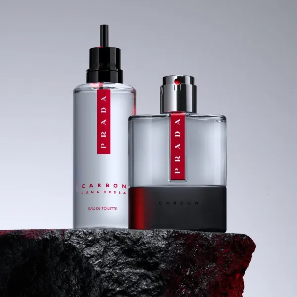 Prada Luna Rossa Carbon toaletná voda náhradná náplň pre mužov Refill 150 ml