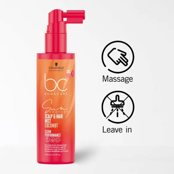 Schwarzkopf Professional BC Bonacure Sun Protect Scalp & Hair Mist ochranná hmla na vlasy SPF 20 100 ml
