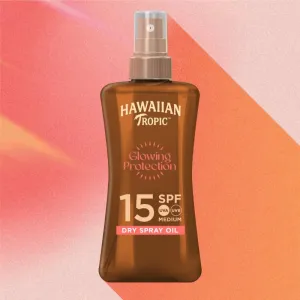 Hawaiian Tropic Protective Coconut and Guava opaľovací sprej SPF 15 200 ml