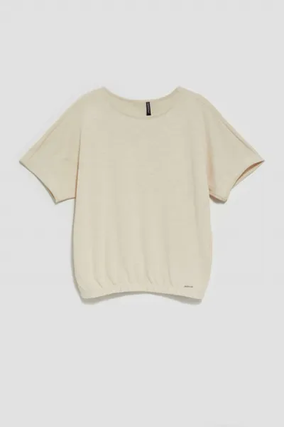 Marisse Women's Sweatshirt L-Bl-3706 L.Beige