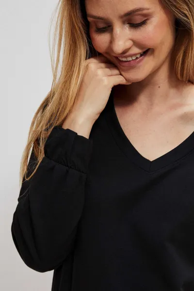 Marisse Sweatshirt Z-Bl-3621 Black