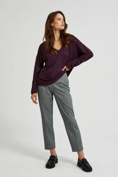 Marisse Women's Sweater Z-Sw-4561 D.Violet