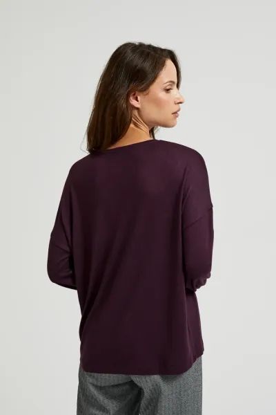 Marisse Women's Sweater Z-Sw-4561 D.Violet
