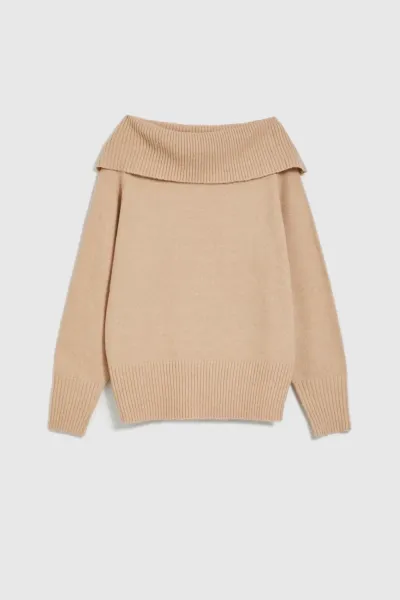 Marisse Women's Sweater Z-Sw-4554 L.Beige Mel