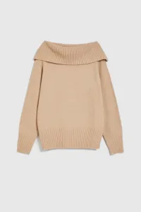 Marisse Women's Sweater Z-Sw-4554 L.Beige Mel