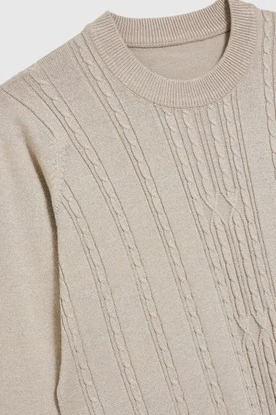 Marisse Women's Sweater Z-Sw-4546 L.Beige