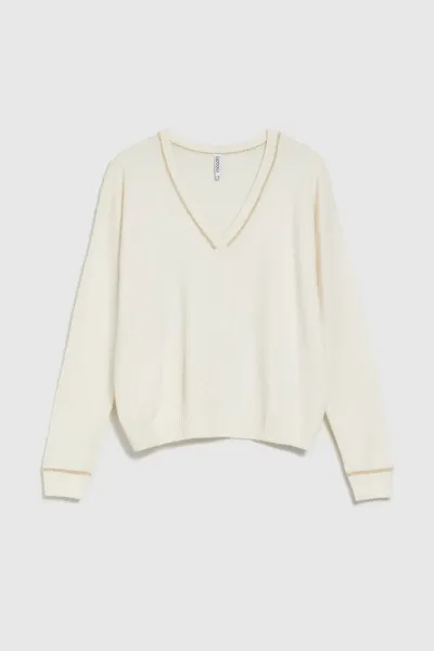 Marisse Women's Sweater Z-Sw-4518 Off White