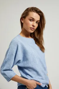 Marisse Women's Sweater Z-Sw-4512 L.Blue Mel