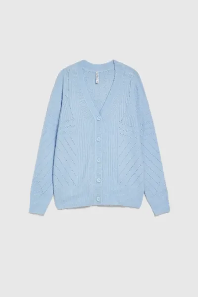 Marisse Women's Sweater Z-Sw-4508 L.Blue