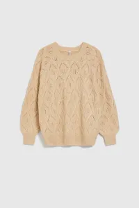 Marisse Women's Sweater Z-Sw-4503 Beige Mel