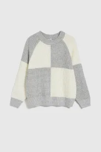Marisse Women's Sweater Z-Sw-4500 Off White_Grey