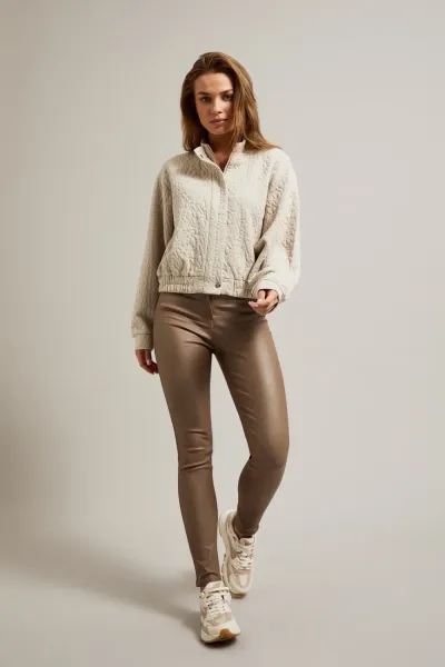 Marisse Women's Trousers Z-Sp-4525 Coffee