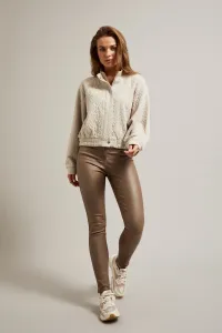 Marisse Women's Trousers Z-Sp-4525 Coffee