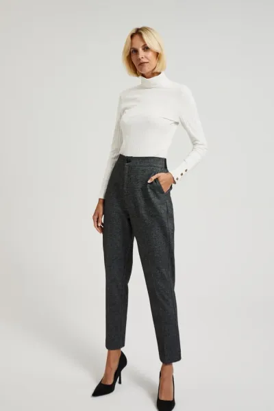 Marisse Women's Trousers Z-Sp-4519 D.Grey