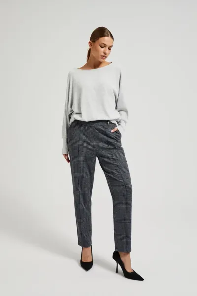 Marisse Women's Trousers Z-Sp-4507 Grey