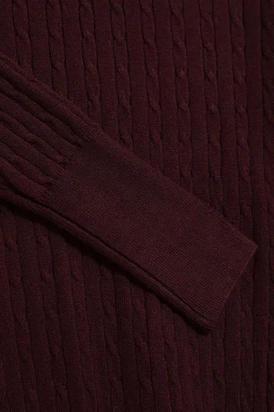 Marisse Thin Turtleneck Sweater, Chestnut