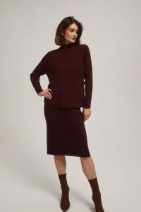 Marisse Batwing Turtleneck Sweater