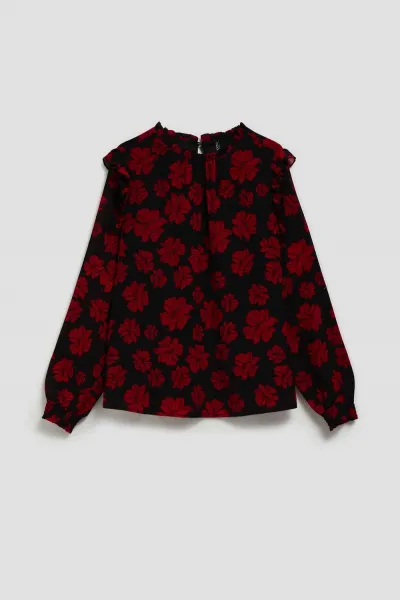 Marisse Floral Pattern Shirt