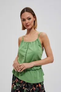 Marisse Cotton Tank Top L-Ts-3845 Palm
