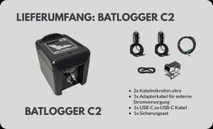 ELEKON Batlogger C ultrazvukový detektor na netopiere