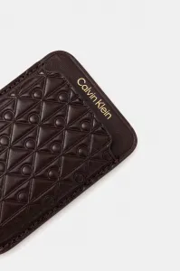 Kožené puzdro na karty Calvin Klein