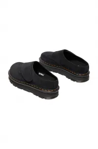 Semišové šľapky Dr. Martens ZebZag AnyWair Mule