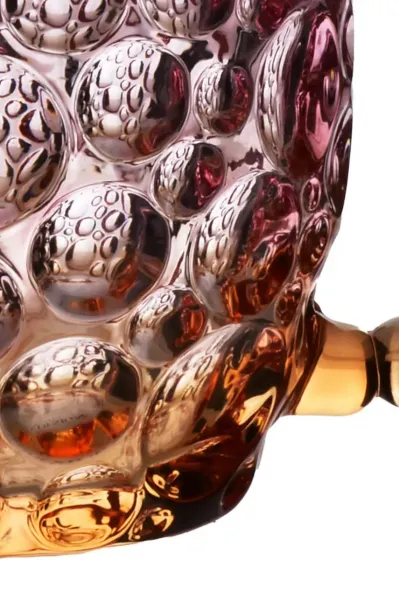 Affekdesign Skleněný hrnek VINI PEARL 350 ml fialový/hnědý