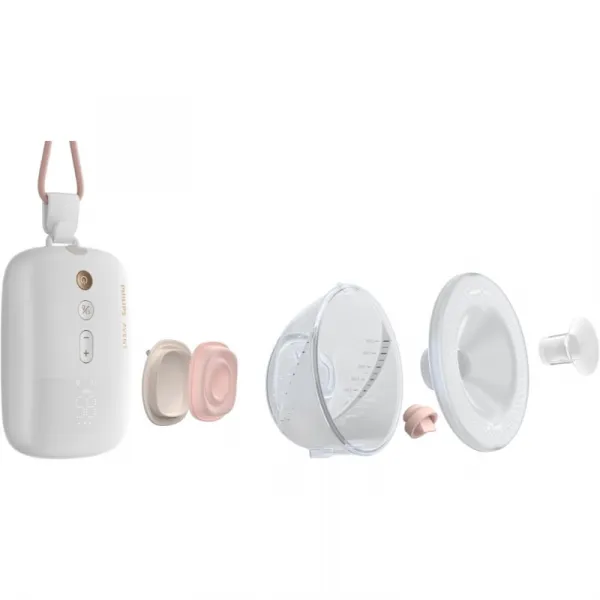 Philips AVENT Elektronická odsávačka mlieka Hands-Free Premium Plus SCF531/11 1 set