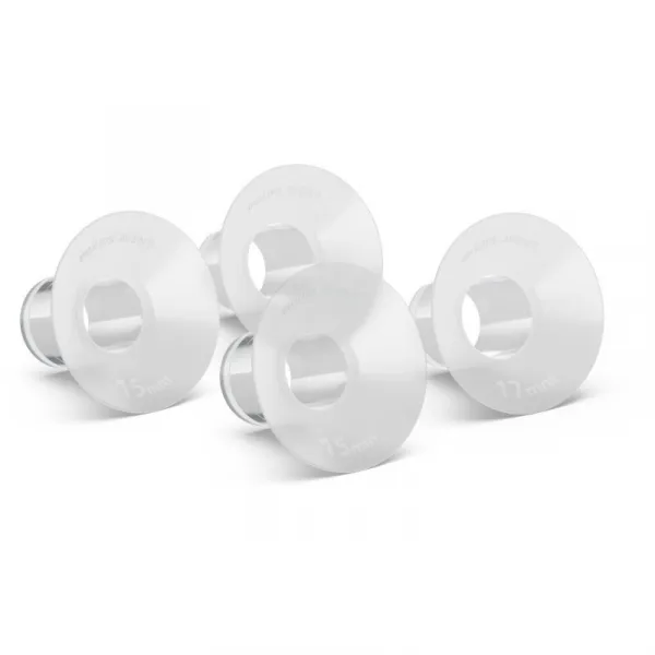 Philips Avent Hands-Free Premium Plus SCF554/11 nadstavce na bradavky 15mm/17mm 4 ks