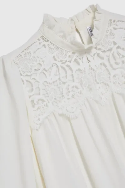 Marisse Women's Shirt L-Ko-4550 Off White