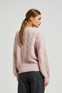 Marisse Women's Sweater Z-Sw-4505 Pink Mel