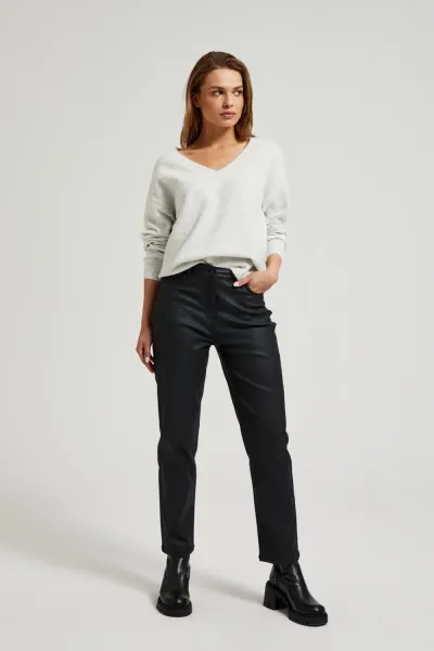 Marisse Women's Sweater Z-Sw-4513 Off White Mel