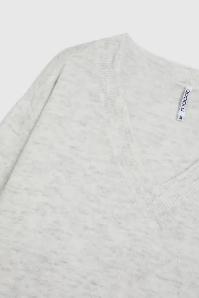 Marisse Women's Sweater Z-Sw-4513 Off White Mel