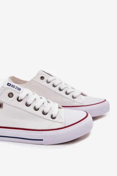 BIG STAR SHOES Pánske Nízke Textilné Tenisky Big Star