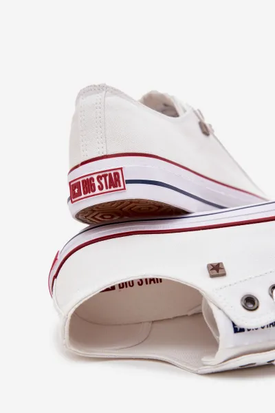 BIG STAR SHOES Pánske Nízke Textilné Tenisky Big Star