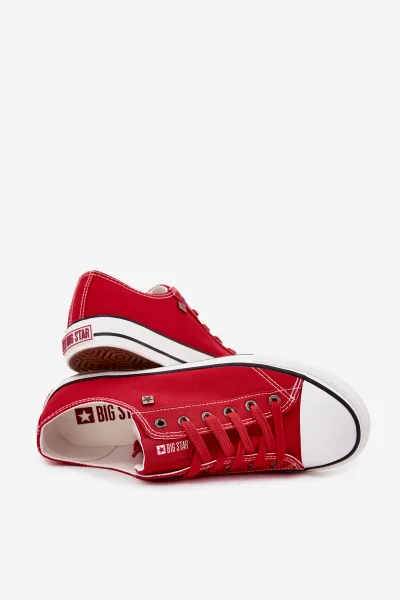 BIG STAR SHOES Pánske Nízke Textilné Tenisky Big Star